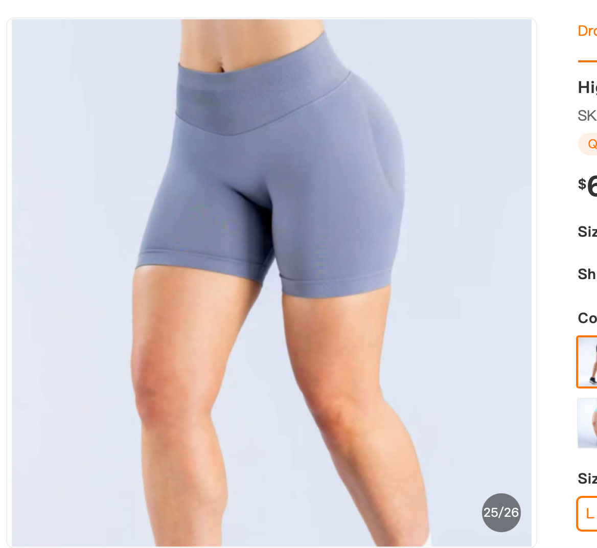 FORME Shorts - Slate Blue